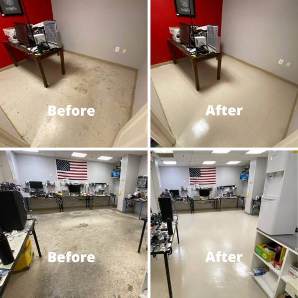 Floor Stripping and Waxing in Frederick, Maryland