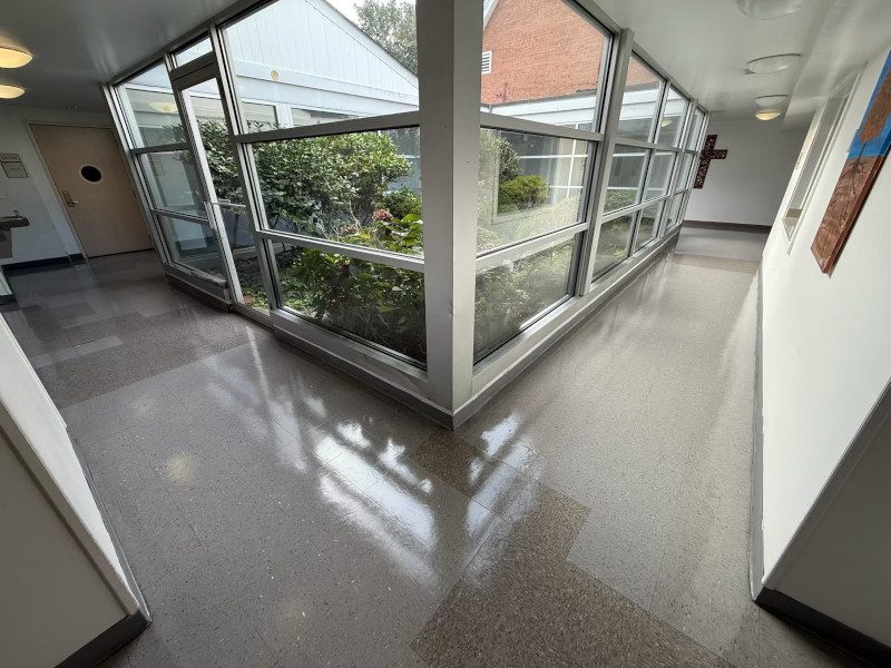 Floor Stripping and Waxing